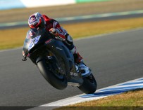 Casey Stoner testa HONDA RC213V